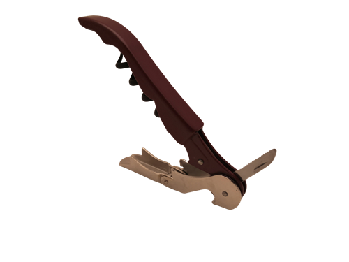 Pulltap's Classic 500 Corkscrew for left-handed people, burgundy